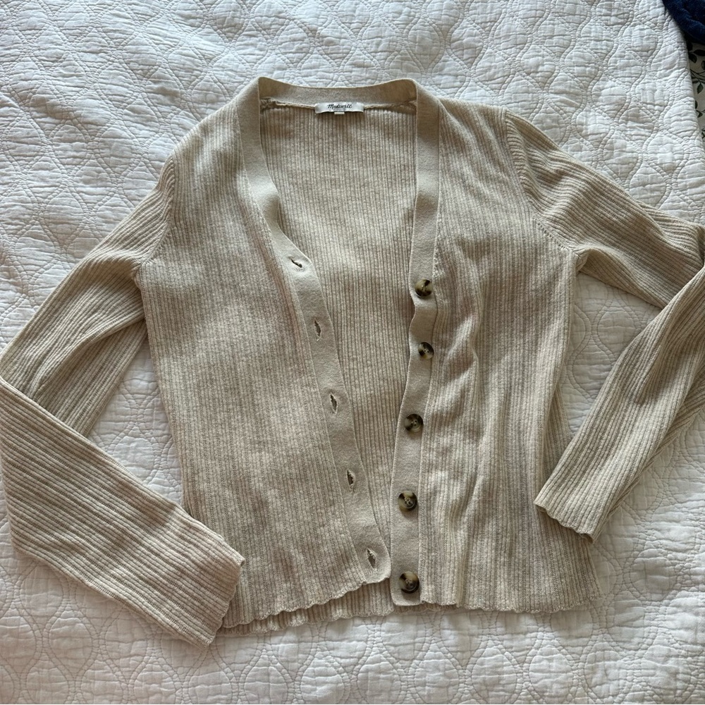 Madewell thin cardigan